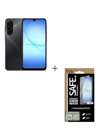 Samsung galaxy a17 128gb 4gb negro+ prot safe