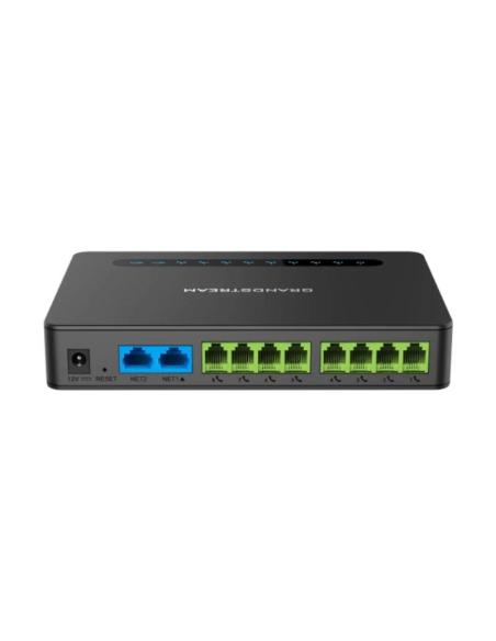 Grandstream ht818 v2 gateway ata 8fxs rj11 2xgbe