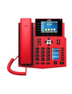 Fanvil x5u rojo 16 líneas sip 1 pantalla lateral