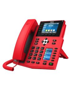 Fanvil x5u rojo 16 líneas sip 1 pantalla lateral 2
