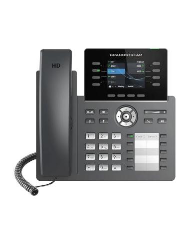 Grandstream ip phone grp2634 8 línea 4 sip wifi bt