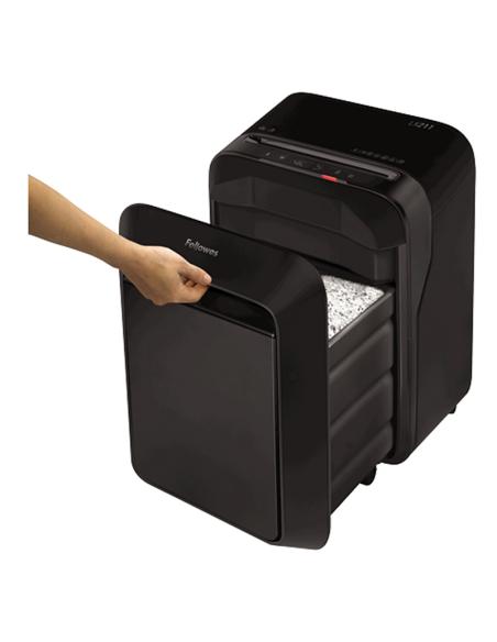 Fellowes destructora lx211 negra microcort 2x12mm