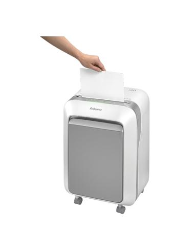 Fellowes destructora lx211 blanca microcor. 2x12mm