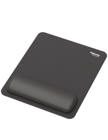 ALFOMBRILLA ESPECIAL RATON CON REPOSAMUÑECA FELLOWES BREYTA NEGRO 100142555