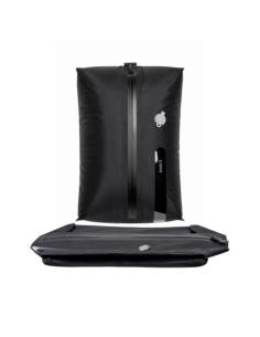 BOLSA VACIO EWENT PARA ROPA / 20L / IMPERMEABLE IPX8 / NYLON 70D / AHORRO ESPACIO VIAJE / NEGRA / EW2545