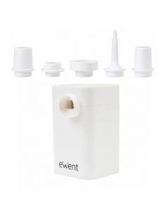 BOMBA VACIO PORTATIL EWENT PARA BOLSAS DE ROPA / 5 BOQUILLAS / FUNCIONA CON 6 PILAS AA / COMPACTA / P/N: EW5685