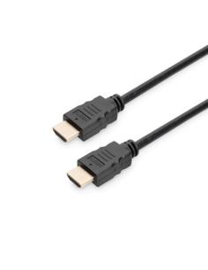 CABLE EWENT HDMI 2.0 M-M / 10 M / 4K 60HZ/ ALTA VELOCIDAD / HDR / ETHERNET / CONECTORES DORADOS / NEGRO / EC1349