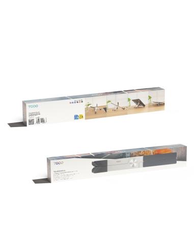 SOPORTE ELEVADOR ALUM. PLEGABLE PORTATILES PLATA TOOQ TQLRS0036-AL