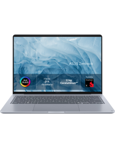 PORTATIL ASUS ZENBOOK UX3480QA-U1144W SNAPDRAGON X1-26-100 16GB 256GB 14" W11H BLUE noAC