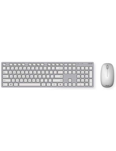 COMBO TECLADO RATON ASUS W2500 RF INALAMBRICO WHITE