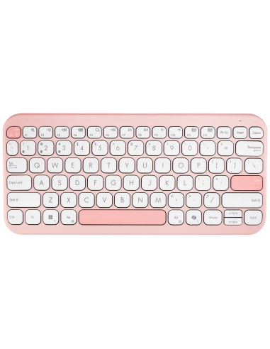 TECLADO ASUS KW100 INNALAMBRICO QWERTY PINK