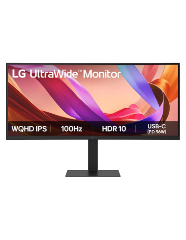 MONITOR LG 34U650A-B 34" ULTRAWIDE QHD 100HZ IPS CURVO HDR10 USB-C AlLTAVOCES