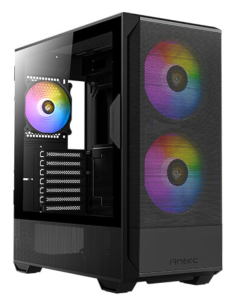 CAJA ANTEC NX416L ATX 1XUSB3.0 /1XUSB C SIN FUENTE NEGRO
