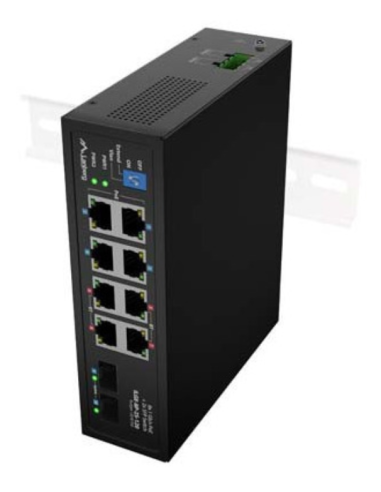 SWITCH LANBERG INDUSTRIAL POE 4XBT 4XAT 2XSFP DIN GIGABIT ETHERNET SIN GESTION