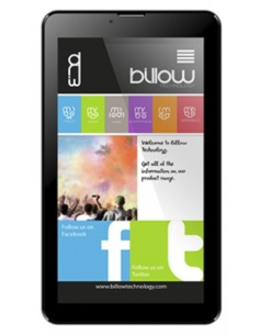 TABLET BILLOW 7" QUAD 1,3GHZ 1GB 8GB BT 3G NEGRA