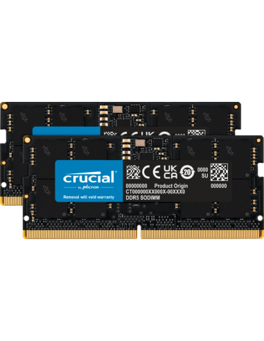 DDR5 SODIMM CRUCIAL 2x 16GB 4800