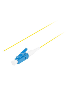 CABLE PIGTAIL FIBRA OPTICA LANBERG LC/UPC 9/125 G657A1 2M MONOMODO AMARILLO
