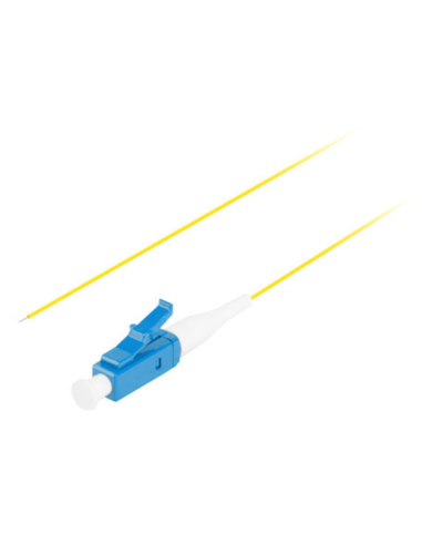 CABLE PIGTAIL FIBRA OPTICA LANBERG LC/UPC 9/125 G657A1 2M MONOMODO AMARILLO