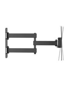 SOPORTE PARED TV 30KG 3 PIVOTES 23-43 GIRA INCLI NEGRO AISENS WT43TSE-413 2