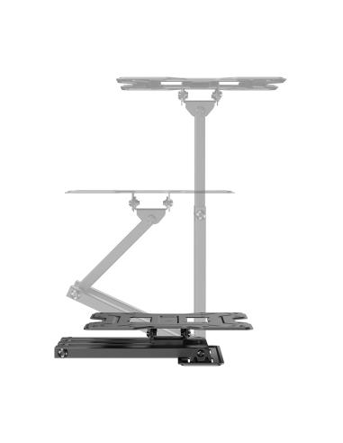 SOPORTE PARED TV 30KG 3 PIVOTES 23-43 GIRA INCLI NEGRO AISENS WT43TSE-413