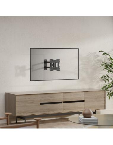 SOPORTE PARED TV 30KG 3 PIVOTES 23-43 GIRA INCLI NEGRO AISENS WT43TSE-413