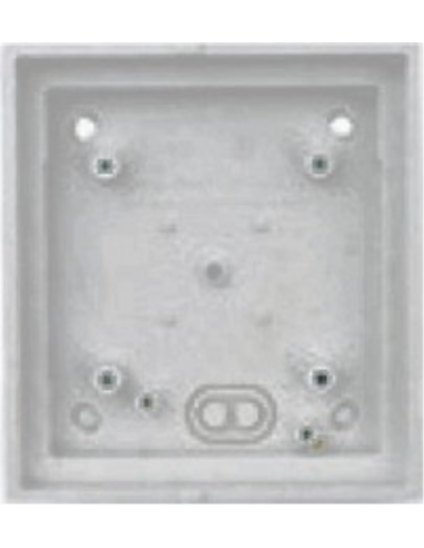 SINGLE ON-WALL-HOUSING, DARK GREY