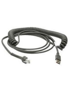 ZEBRA CABLE - SHIELDED USB: SERIES A CABLCONNECTOR 9FT. (2.8M) COI