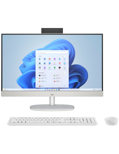 PC AIO HP 24-CR0187NS i5-1335U 8GB 512GB 23,8" W11H BLANCO