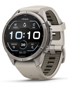 SMARTWATCH GAMIN FENIX 9 PRO 43MM AMOLED TITANIUM GREY BAND