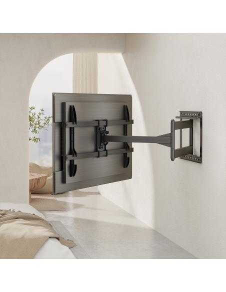 SOPORTE PARED TV 50KG 43-80 GIRAT INCLI NIVELA NEGRO AISENS WT80TSLE-419
