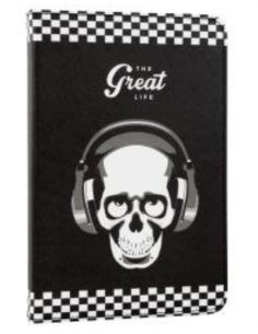 FUNDA TABLET E-VITTA STAND 2P SKULL GREAT LIFE 10,1"