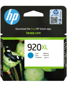 TINTA HP 920XL CIAN