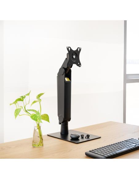 SOPORTE DE MESA MONITORTV GIRA INCLIN 17-32 NEGRO TOOQ DB1741TN-B