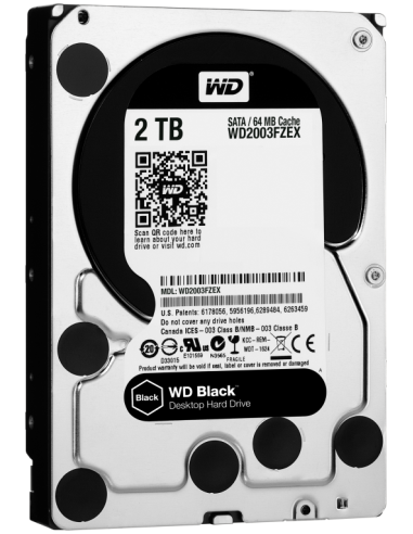 DISCO WD BLACK 2TB SATA3 64MB