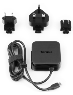 CARGADOR ADAPTADOR UNIVERSAL TARGUS 45W TIPO-C NEGRO