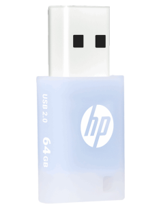 MEMORIA USB 2.0 HP 64GB V168 AZUL