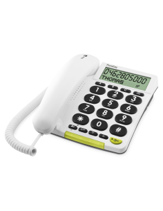 TELEFONO FIJO DORO PHONE EASY 312CS 1 BLANCO