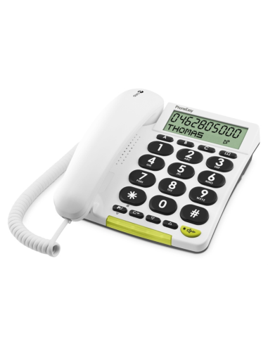 TELEFONO FIJO DORO PHONE EASY 312CS 1 BLANCO