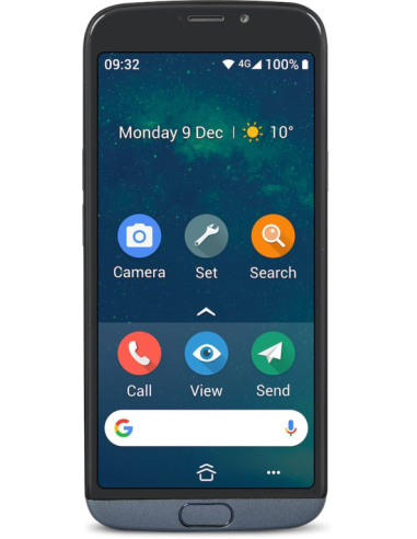 SMARTPHONE DORO 8050 5,45" 2GB 16GB GRAFITO T13MPX F5MPX 9.0 (PIE)