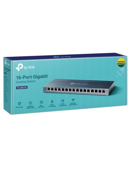 Tp-link tl-sg116 switch 16xgb