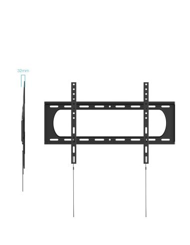 SOPORTE PARED MONITORTV 37-140 MAX 125KG NEGRO TOOQ LP37140F-B