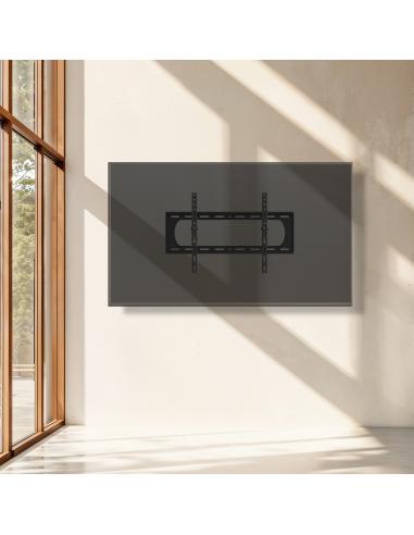 SOPORTE PARED MONITORTV 37-140 MAX 125KG NEGRO TOOQ LP37140F-B