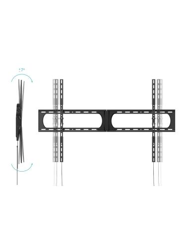 SOPORTE PARED MONITORTV 37-140 INCLINABLE MAX 125KG NEGRO TOOQ LP37140T-B