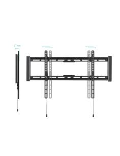 SOPORTE PARED MONITORTV 37-80 MAX 75KG NEGRO TOOQ LP1083F-B 2