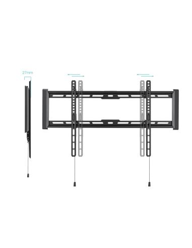 SOPORTE PARED MONITORTV 37-80 MAX 75KG NEGRO TOOQ LP1083F-B