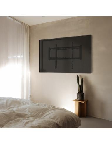 SOPORTE PARED MONITORTV 37-80 MAX 75KG NEGRO TOOQ LP1083F-B