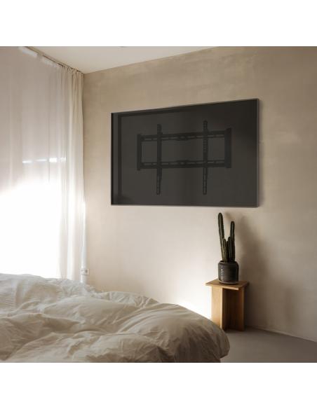 SOPORTE PARED MONITORTV 37-80 MAX 75KG NEGRO TOOQ LP1083F-B