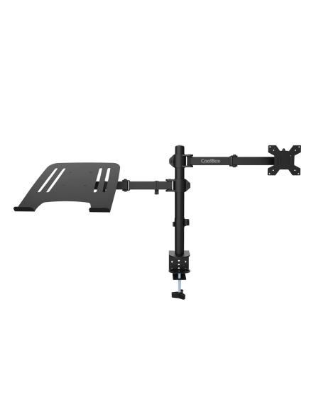 SOPORTE PORTATIL MONITOR TV MESA GIRA INCL 8KG 17-32 NEGRO COOLBOX COO-SOP-MP01