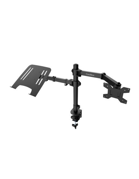 SOPORTE PORTATIL MONITOR TV MESA GIRA INCL 8KG 17-32 NEGRO COOLBOX COO-SOP-MP01