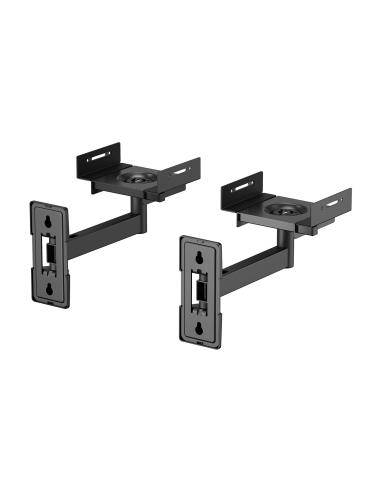 SOPORTE PARED GIRATORIO E INCLINABLE PARA ALTAVOCES NEGRO AISENS SPK05U-421
